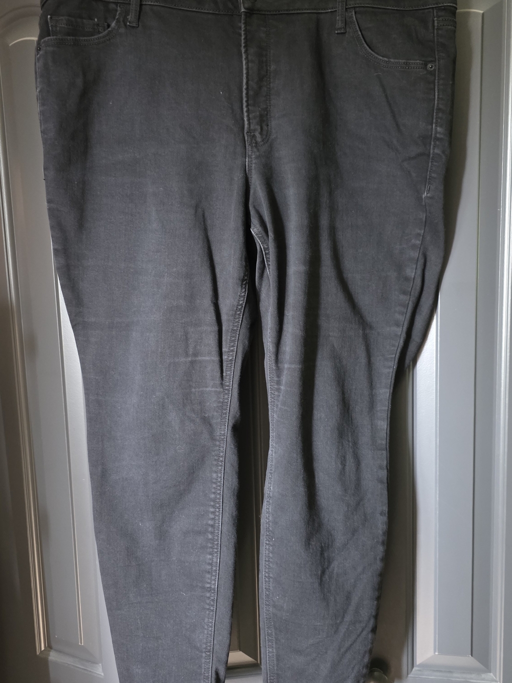 Old Navy Women Skinny Jeans - Charcoal Gray